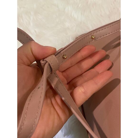 Anthropologie Samara Vegan Leather Medium Shoulder Crossbody Bag Purse - Picture 14 of 14